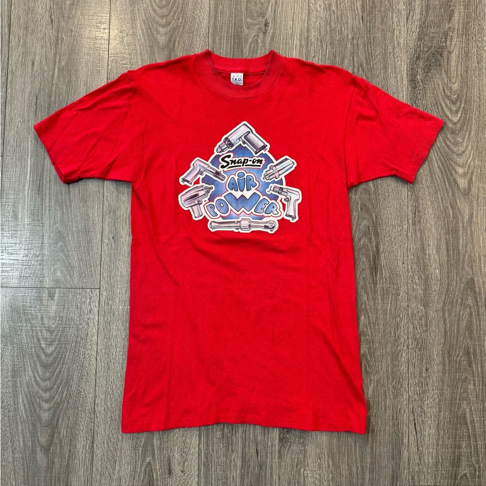 VINTAGE 70s SNAP ON AIR POWER TOOLS TEE
